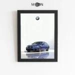تابلو دکوراتیو طرح ماشین BMW | کد 140