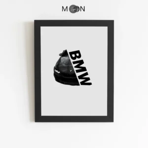 تابلو دکوراتیو طرح ماشین BMW | کد 145