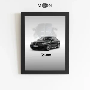 تابلو دکوراتیو طرح ماشین BMW | کد 139