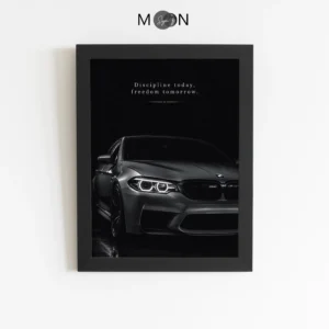 تابلو انگیزشی طرح ماشین BMW | کد 144